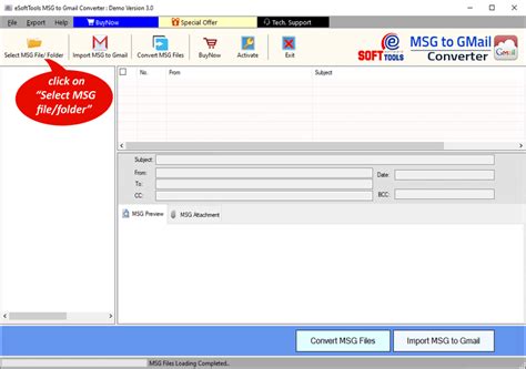 ESoftTools MSG to Gmail